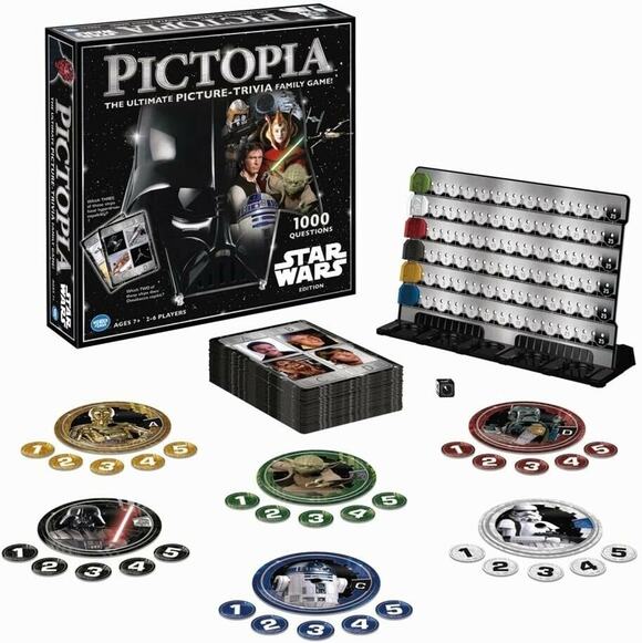 NA Other - Board Game - STAR WARS PICTOPIA - Picture Trivia - 1000 Questions Brand New